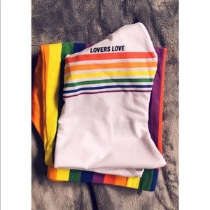 body suit with biker shorts